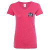 Women’s Glitter V-Neck T-Shirt Thumbnail